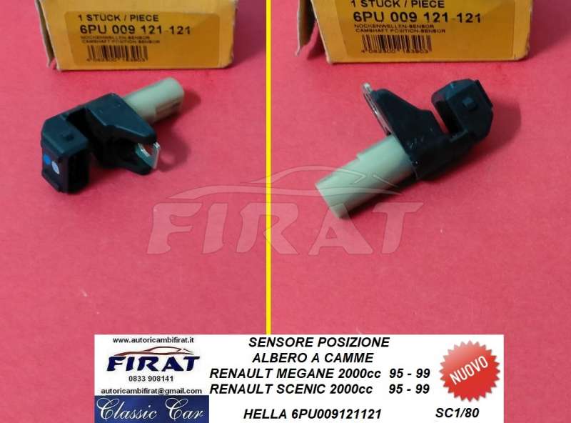 SENSORE POSIZIONE ALBERO A CAMME RENAULT SCENIC (HELLA)